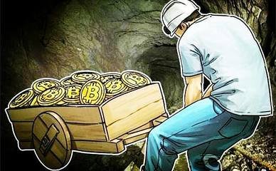 A modern cryptocurrency mining farm in Dubai Free Zone with rows of mining rigs operating efficiently
