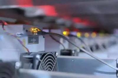 Traditional hosted mining farm with modular setups