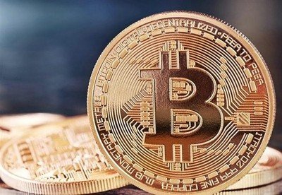A graph showing the fluctuating price of Bitcoin over time.